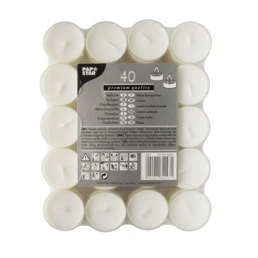 Conpax Candles Waxinelichtjes - 40 Stuks - 4 Branduren -Lifestyle-Productwinkel 0c8c47330ec941698ae83f5d4fe7b04c