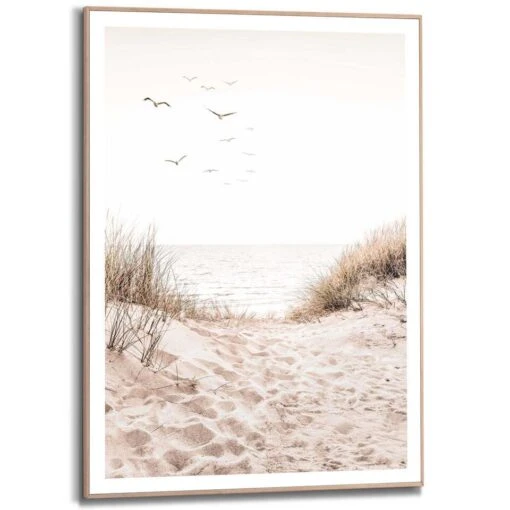 Schilderij Duinen 70x50 Cm Beige -Lifestyle-Productwinkel 1000006575