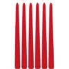 Trend Candles Dinerkaarsen - 6x - Rood - 13 Branduren - 30 Cm -Lifestyle-Productwinkel 1000010680