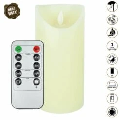 O'DADDY® LED Kaarsen Set 3 Maten - 12.5+18+22cm - 8d - Bewegende Vlam -Lifestyle-Productwinkel 1000012458 0110