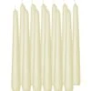 Trend Candles Dinerkaarsen - 12 Stuks - Ivoor Wit - 8 Branduren -Lifestyle-Productwinkel 1000013549