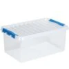 Q-line Opbergbox 45L Transparant Blauw -Lifestyle-Productwinkel 1000014164