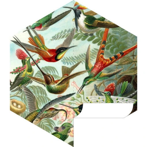 ESTAhome Muursticker - Vogels - Tropisch Junglegroen - 140 X 161 Cm - 159023 -Lifestyle-Productwinkel 1000018127 0102