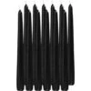 Halloween Enlightening Candles Dinerkaarsen - 12 Stuks - Zwart - 25 Cm -Lifestyle-Productwinkel 1000019899