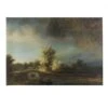 Art For The Home - Canvas - Rembrandt Stenen Brug - 70x100cm -Lifestyle-Productwinkel 1000024407