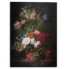 Alu-Dibond De Heem Bloemen 140x100 Cm Zwart -Lifestyle-Productwinkel 1000047129