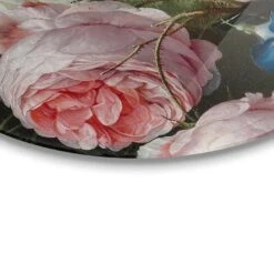 Plexiglasschilderij De Heem Stilleven Met Bloemen Ø 70 Cm Bont -Lifestyle-Productwinkel 1000047133 0103