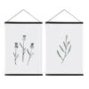 Art For The Home - Hanging Poster Set Van 2 - Botanisch Duo - 2 X -Lifestyle-Productwinkel 1000056700