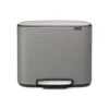 Brabantia Pedaalemmer 11 + 23 L MC Grey -Lifestyle-Productwinkel 1000060636