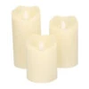 HI Bellatio Decorations - Stompkaarsen - LED - 3 Stuks - Creme Wit -Lifestyle-Productwinkel 1000064829