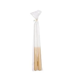 Mica Decorations Dip-dye Dinerkaars - Set Van 8 - H30 Cm - Lichtbruin -Lifestyle-Productwinkel 1000065541 0111