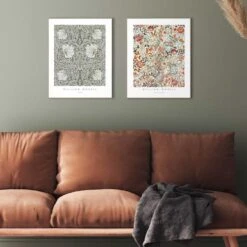 Set Poster Met Lijst - William Morris -Lifestyle-Productwinkel 1000068823 0101