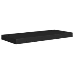 VidaXL Wandschappen Zwevend 2 St 60x23,5x3,8 Cm MDF Zwart -Lifestyle-Productwinkel 1000086989 0103