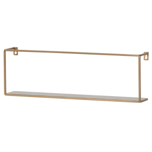 WOOOD Meert Wandplank - Metaal - Goud - 16x50x8 -Lifestyle-Productwinkel 1000087723 0103