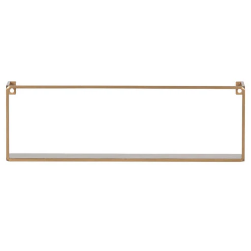 WOOOD Meert Wandplank - Metaal - Goud - 16x50x8 -Lifestyle-Productwinkel 1000087723