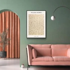 Walljar - William Morris - Branch - Poster Met Lijst / 60 X 90 Cm -Lifestyle-Productwinkel 1000091260 0102