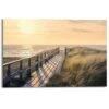 Schilderij Strandpad 60x90 Cm Beige -Lifestyle-Productwinkel 1280774644