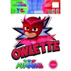 PJ Masks Owlette - Muursticker - Rood -Lifestyle-Productwinkel 1375154389 0101