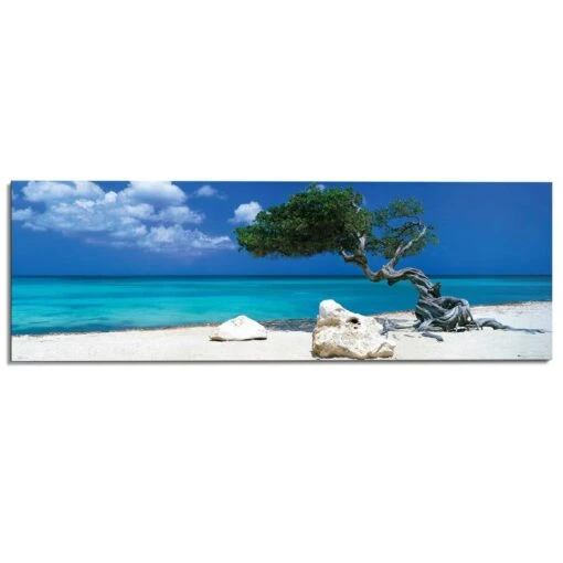 Schilderij Divi Divi Boom 52x156 Cm Blauw -Lifestyle-Productwinkel 1491189247