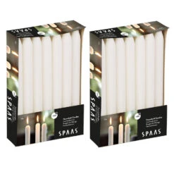 Candles By Spaas Dinerkaarsen - 14 Stuks - Wit - 8 Branduren -Lifestyle-Productwinkel 48b5a74ad68a492b8ec1643b47b27ae0