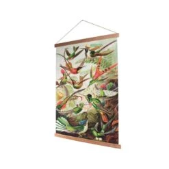 Art For The Home Textiel Poster Vogels - Multikleur - 60x80 Cm -Lifestyle-Productwinkel 81019823 0101