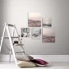 Wohnidee Canvas Set Van 5 Zen - Roze - 60x80 Cm -Lifestyle-Productwinkel 81028271