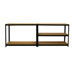 ERRO Stellingkast Met 5 Planken - Zwart - 120cm -Lifestyle-Productwinkel b44d89a5b138415687fb99a4611d5a66