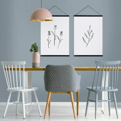 Art For The Home - Hanging Poster Set Van 2 - Botanisch Duo - 2 X -Lifestyle-Productwinkel cd396ffff21e45efbdeebef47d577e1b