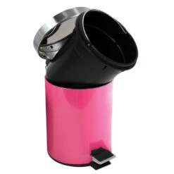 MSV Badkamer/toilet Pedaalemmer - Fuchsia Roze - 3 Liter - 17 X 25 Cm -Lifestyle-Productwinkel cdff618468414642817af892c7467e00