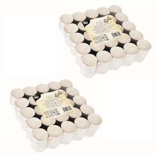 Conpax Candles Waxinelichtjes - 100 Stuks - 4 Branduren -Lifestyle-Productwinkel d2ab07eb2fbc4db78300a8550da34fd1