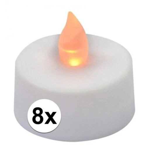 Grundig Waxinelichtjes - LED - Wit - 8 Stuks -Lifestyle-Productwinkel d7ecd8c36caf4d2a98bc0643a60dde8d