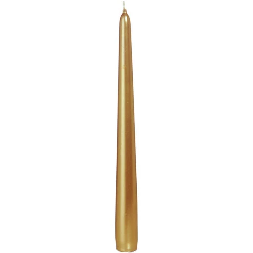 Trend Candles Dinerkaarsen - 12 Stuks - Goud - 8 Branduren - 25 Cm -Lifestyle-Productwinkel eb203a797dfc467fa0b6484ade786a97